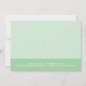 RETRO TYPOGRAFIE FOTO DE DATUMAANKONDIGING OPSLAAN KAART (Achterkant)