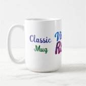 Retro Typografie Ontwerp - Koffiemok (Links)