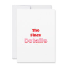 Retro Typografie Save The Date Details Kaart