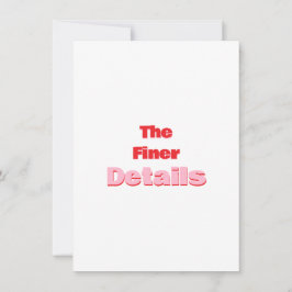 Retro Typografie Save The Date Details Kaart