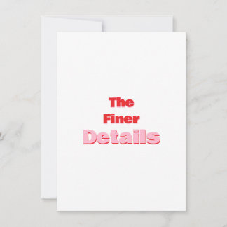 Retro Typografie Save The Date Details Kaart