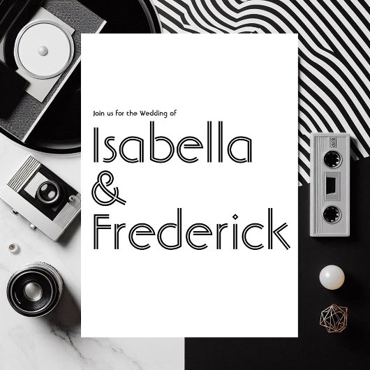 Retro Typografie Weddenschap Kaart