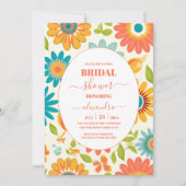 Retro Typografie Zomer Zon Vrijgezellenfeest Kaart (Voorkant)