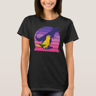 Retro Tyrannosaurus Rex I Screaming Queen of Bavar T-shirt