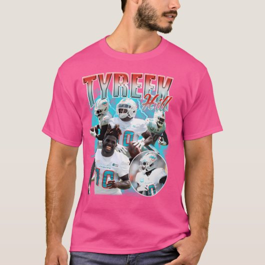 Retro Tyreek Hill Miami T-shirt (Voorkant)