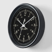 Retro U.S. NAVY Clock imitation (Hoek)