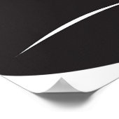 Retro UFO Ontvoering Grafische Alien Sci-Fi Poster (Hoek)