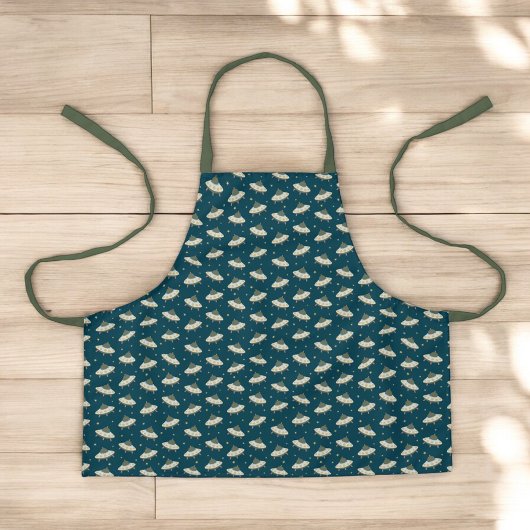 Retro UFO Spaceship Kids Space Adventure Schort