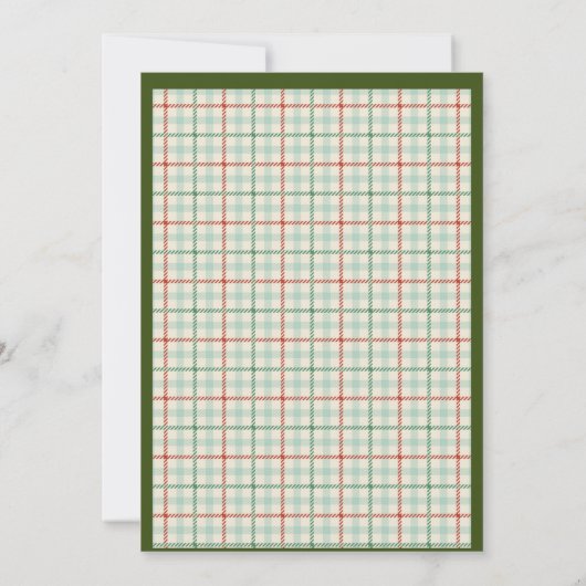 Retro Ugly Christmas Sweater Holiday Party  Kaart (Achterkant)