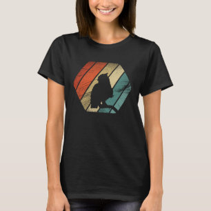 Retro Uil en schattig dier T-shirt
