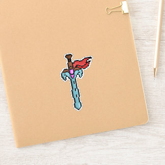Retro Ultimate Sword Sticker