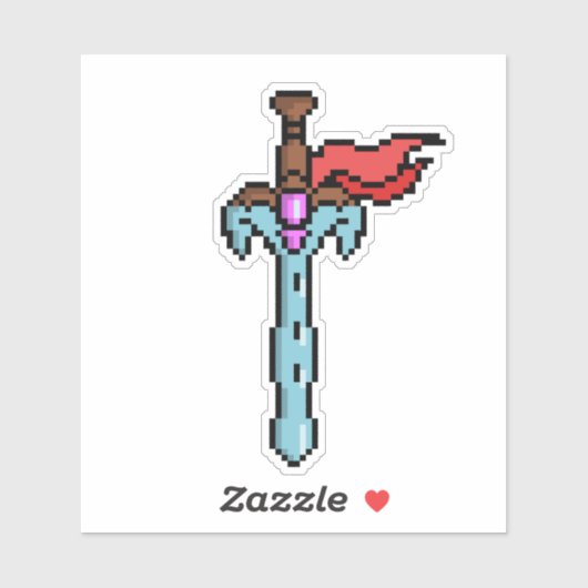 Retro Ultimate Sword Sticker (Vel)
