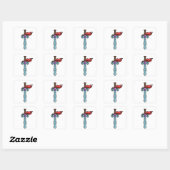 Retro Ultimate Zwaard Sticker (Vel)