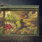 Retro Undersea Life Zee Anemonen & Coral 3 Stijlen Tissuepapier