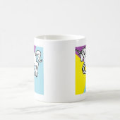 Retro Unicorn Koffiemok (Center)