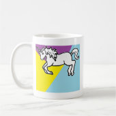 Retro Unicorn Koffiemok (Links)