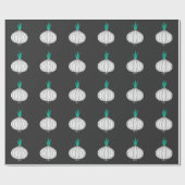 Retro Union Funny Vegetables Graphic Cadeaupapier (Vlak)