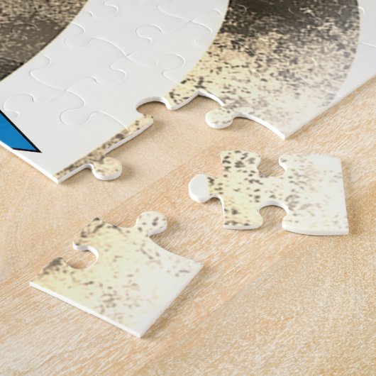 Retro United States and Maagdeneilanden Flag USVI Legpuzzel (Zijkant)