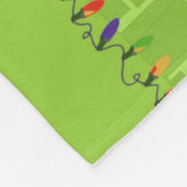 Retro Urban-kerstfeestartikel Fleece Deken (Hoek)