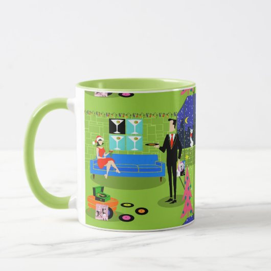 Retro Urban Mok kerstparen (Links)