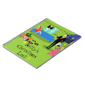 Retro Urban Notitieboek met kerstparen (Linkerzijde)