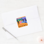  Retro Urban Rooftop Party Stickers (Envelop)