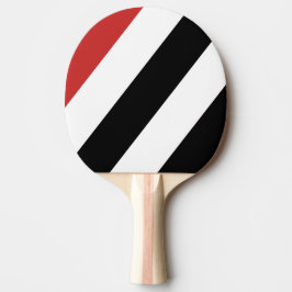 Retro Urban Zebra Vet Strepen Tafeltennisbatje
