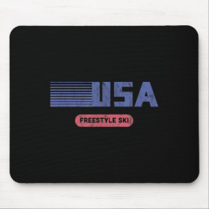 Retro USA 2022 Team Amerikaanse freestyle ski Muismat