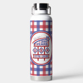 Retro USA 250ste Jubileum Marquee Sign 1776-2026 Waterfles (Achterkant)