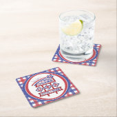 Retro USA 250th Anniversary Marquee Sign 1776-2026 Kartonnen Onderzetters (Insitu)