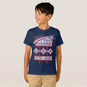 Retro USA 250th Anniversary Marquee Sign 1776-2026 T-shirt (Voorkant volledig)