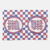 Retro USA 250th Anniversary Marquee Sign 1776-2026 Theedoek (Horizontaal)