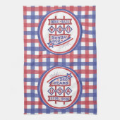Retro USA 250th Anniversary Marquee Sign 1776-2026 Theedoek (Verticaal)