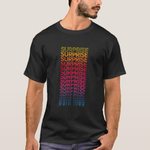 Retro USA kleurrijke stad nostalgische verrassing T-shirt