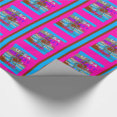 Retro USA sterker samen Abstracte kunst print Cadeaupapier (Hoek)