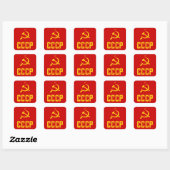 Retro USSR CCCP Soviet Union 80's Stickers (Vel)