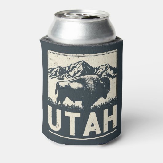 Retro Utah Blikjeskoeler (Blikje Achterkant)