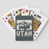 Retro Utah Pokerkaarten (Achterkant)
