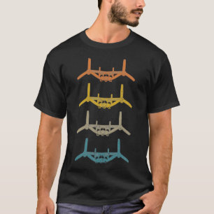 Retro V22 Osprey Helicopter Schematic  V22 T-shirt