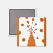 Retro vaas - Magneet (Voorkant / Achterkant)