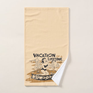 Retro Vacation of a Lifetime Wildwood NJ Guest Handdoek