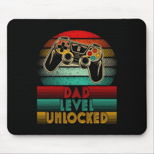 Retro Vader Level Ontgrendeld Nieuwe Vader Control Muismat