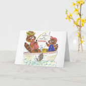 Retro Vaderdag - Aan opa van kleinzoon, Kaart (Gele Bloem)