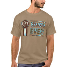 Retro Vaderdag / Birthday Best Grandpa T-Shirt