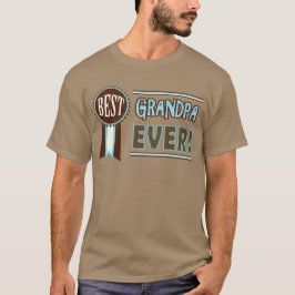 Retro Vaderdag / Birthday Best Grandpa T-Shirt