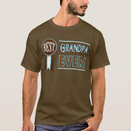Retro Vaderdag / Birthday Best Grandpa T-Shirt