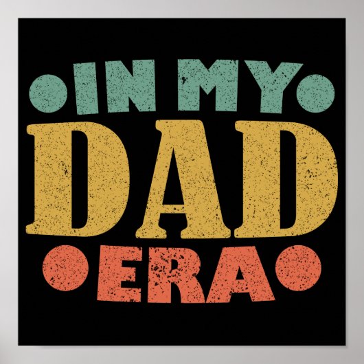 Retro Vaderdag in mijn vader tijdperk Poster (Voorkant)