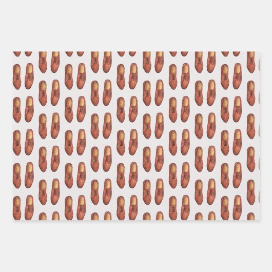 Retro Vaderdag Inpakpapier Vel (Voorkant 3)