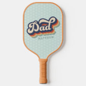 Retro Vaderdag Sports Pickleball Paddle (Voorkant)
