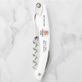 Retro vaders dag Beste opa, Par Golf, aangepast Kurkentrekker (Voorkant)